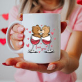 Liebe du, Bear Couple Kaffeetasse