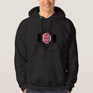 Liebe du, dass dein einziger Limit dein Geist ist! Hoodie