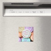 "Liebe du" Liebe Herz Süßigkeiten Magnet (In Situ (Geschirrspüler))
