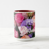 Liebe du Mama Glücklicher Muttertag Tasse (Zentrum)