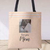 "Liebe du Mama" personalisiertes Foto Tasche