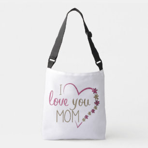 Liebe, du Mama T - Shirt Tragetaschen Mit Langen Trägern