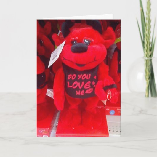 LIEBE DU ME-CUZ I-LIEBE KARTE (Vorderseite)