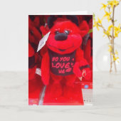 LIEBE DU ME-CUZ I-LIEBE KARTE (Gelbe Blume)