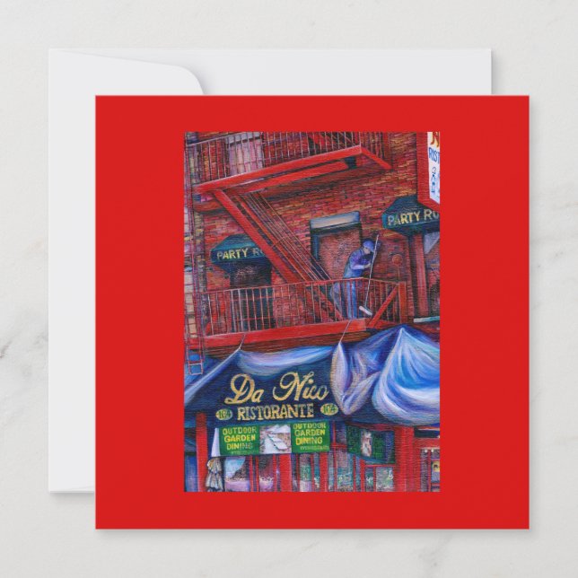 Liebe du nicht rot? New York City, New York (Vorderseite)