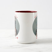 Liebe du Papa Foto Kaffee Tasse (Mittel)