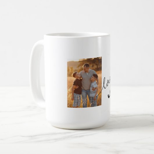 Liebe, du Papa Tasse (Vorderseite Links)