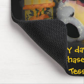 "Liebe du" schützt deine Träume Mousepad (Ecke)