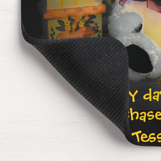 "Liebe du" schützt deine Träume Mousepad (Ecke)