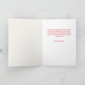 Liebe Du Tons Vatertagskarte Karte (Innenseite)