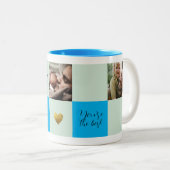 "Liebe du, Vater" Foto Geschenk Tasse (VorderseiteRechts)