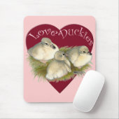 Liebe Duckies Mousepad (Mit Mouse)