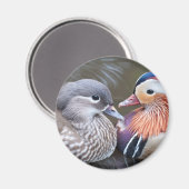 Liebe Ducks Magnet (Vorderseite/Rückseite)