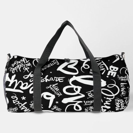 Liebe Duffle Bag (Rückseite)