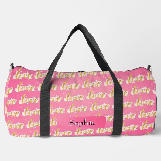 Liebe Duffle Bag (Vorderseite)