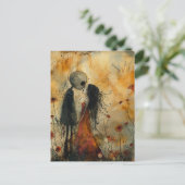 Liebe Dunkle Kunst Postkarte (Stehend Vorderseite)