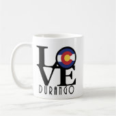 LIEBE Durango Colorado 11oz Kaffeetasse (Links)