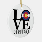 LIEBE Durango Keramik Ornament (Rechts)