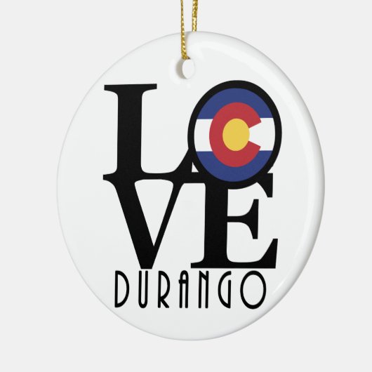 LIEBE Durango Keramik Ornament (Links)