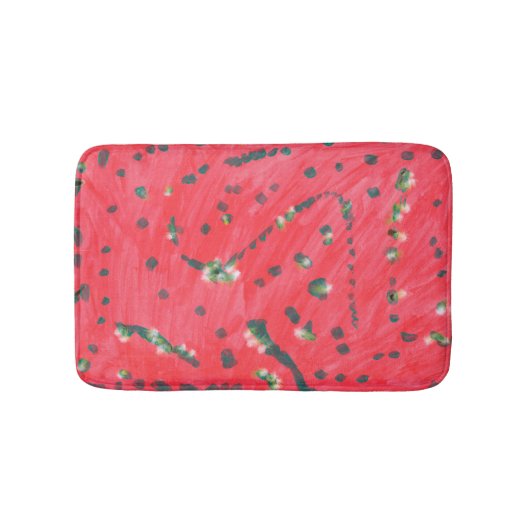 Liebe Durchfluss Bath Mat Badematte (Vorderseite)