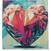 Liebe Duschvorhang (Vorderseite)