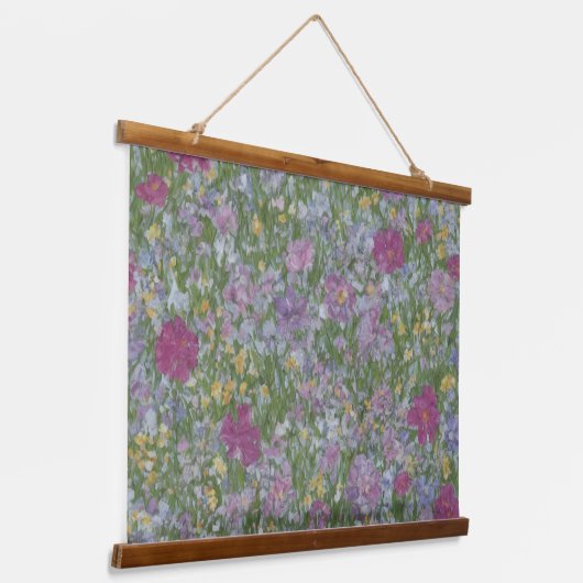 LIEBE E WANDTEPPICH MIT HOLZRAHMEN (Gewinkelt)