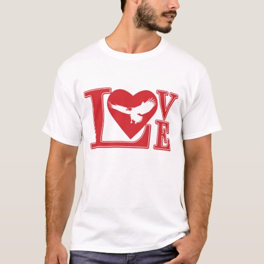 Liebe Eagle T-Shirt (Vorderseite)