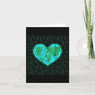 Liebe Earth Funny Earth's Day Rette Unser Planet G Karte