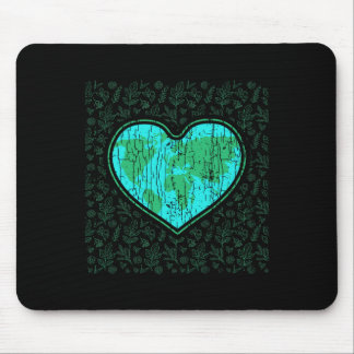 Liebe Earth Funny Earth's Day Rette Unser Planet G Mousepad