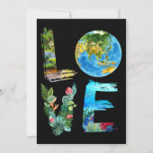 Liebe Earth Kids Earth Day Einladung (Vorderseite)
