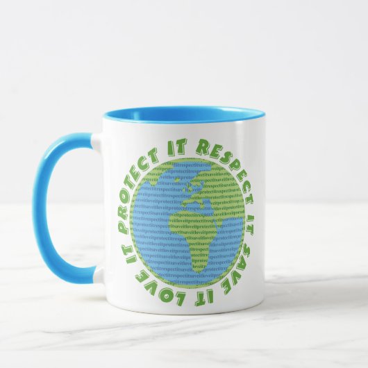 Liebe Earth Tasse (Links)