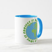 Liebe Earth Tasse (VorderseiteRechts)
