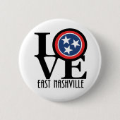 LIEBE East Nashville Tennessee Button (Vorderseite)