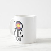 LIEBE Eaton Colorado 11oz Kaffeetasse (Vorderseite Links)