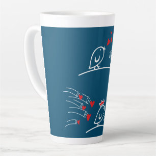 LIEBE ECHO - Comic Birds - Tweetlercools 2 Milchtasse