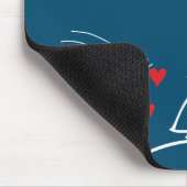 LIEBE ECHO - Comic Birds - Tweetlercools 2 Mousepad (Ecke)