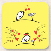 LIEBE ECHO - Comic - Tweetlercools 1 Getränkeuntersetzer (Vorderseite)