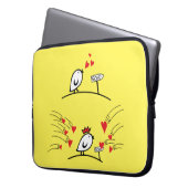 LIEBE ECHO - Comic - Tweetlercools 1 Laptopschutzhülle (Vorderseite Links)