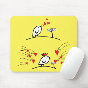 LIEBE ECHO - Comic - Tweetlercools 1 Mousepad