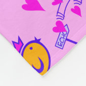 LIEBE ECHO - Comic - Tweetlercools 3 Fleecedecke (Ecke)