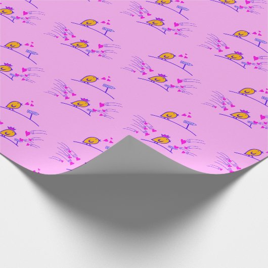 LIEBE ECHO - Comic - Tweetlercools 3 Geschenkpapier (Ecke)