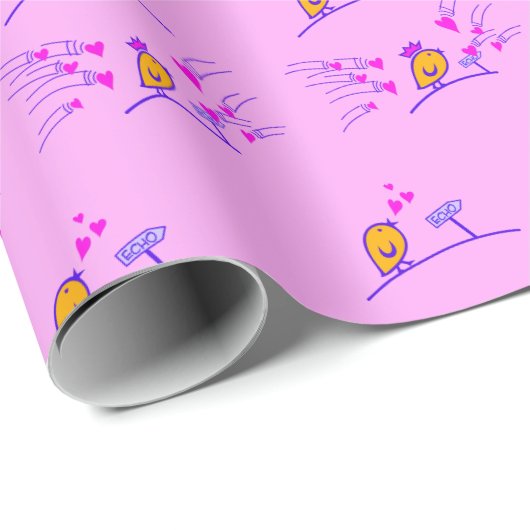 LIEBE ECHO - Comic - Tweetlercools 3 Geschenkpapier (Rolleneckpunkt)