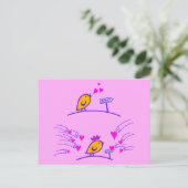 LIEBE ECHO - Comic - Tweetlercools 3 Postkarte (Stehend Vorderseite)