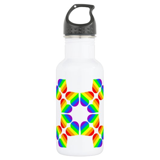 Liebe! Edelstahlflasche (Vorderseite)