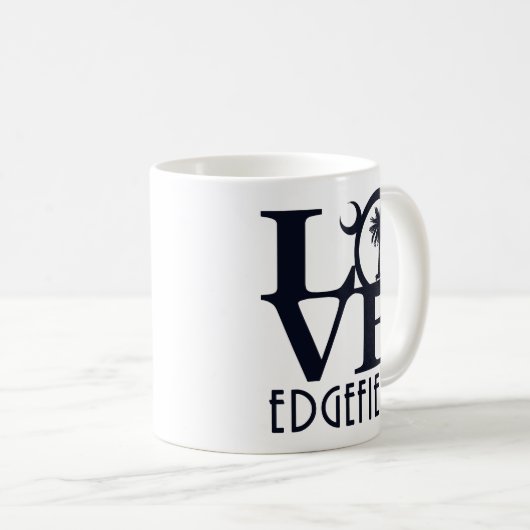 LIEBE Edgefield SC Kaffeetasse (VorderseiteRechts)