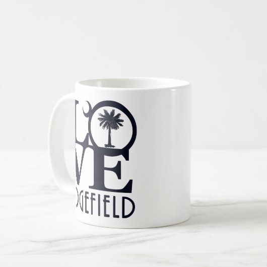LIEBE Edgefield SC Kaffeetasse (Vorderseite Links)