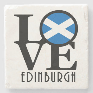 LIEBE Edinburgh Schottland Steinuntersetzer