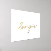 Liebe | EDITABLE TEXT GOLD WALL Foliendrucke (Ablage )