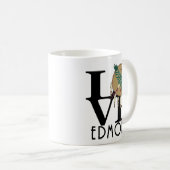 LIEBE Edmond Oklahoma 11oz Kaffeetasse (VorderseiteRechts)
