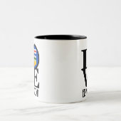 LIEBE Edmonton 11oz Zweifarbige Tasse (Mittel)